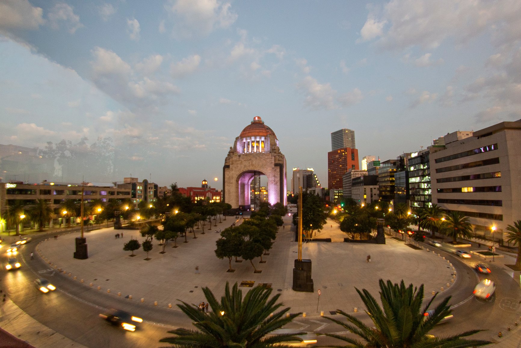 Monument to the revolution in Mexico City
